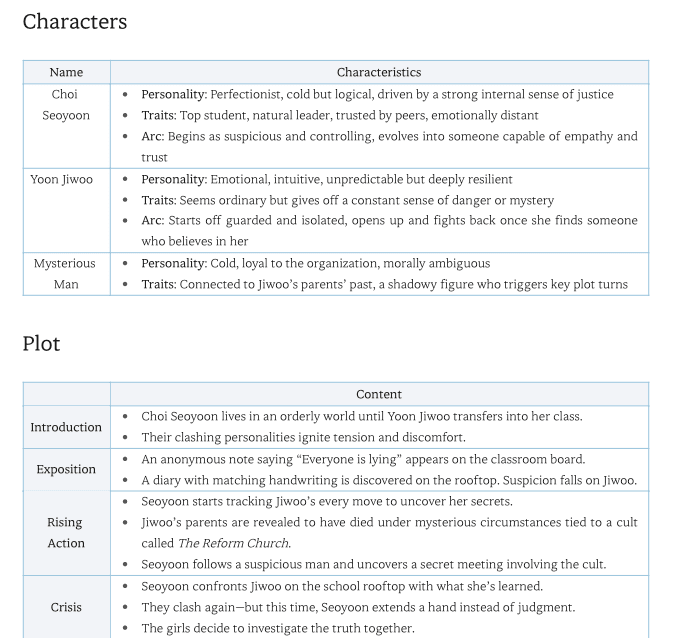 All your settings, neatly organized